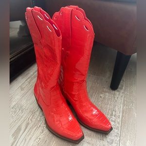 CIRCUS BY SAM EDELMAN COWGIRL BOOTS